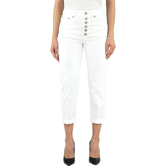Jeans DONDUP Koons Gioiello DP268B Bianco