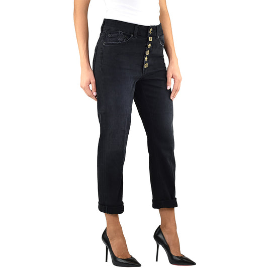 Jeans DONDUP Koons Gioiello DP268B Nero