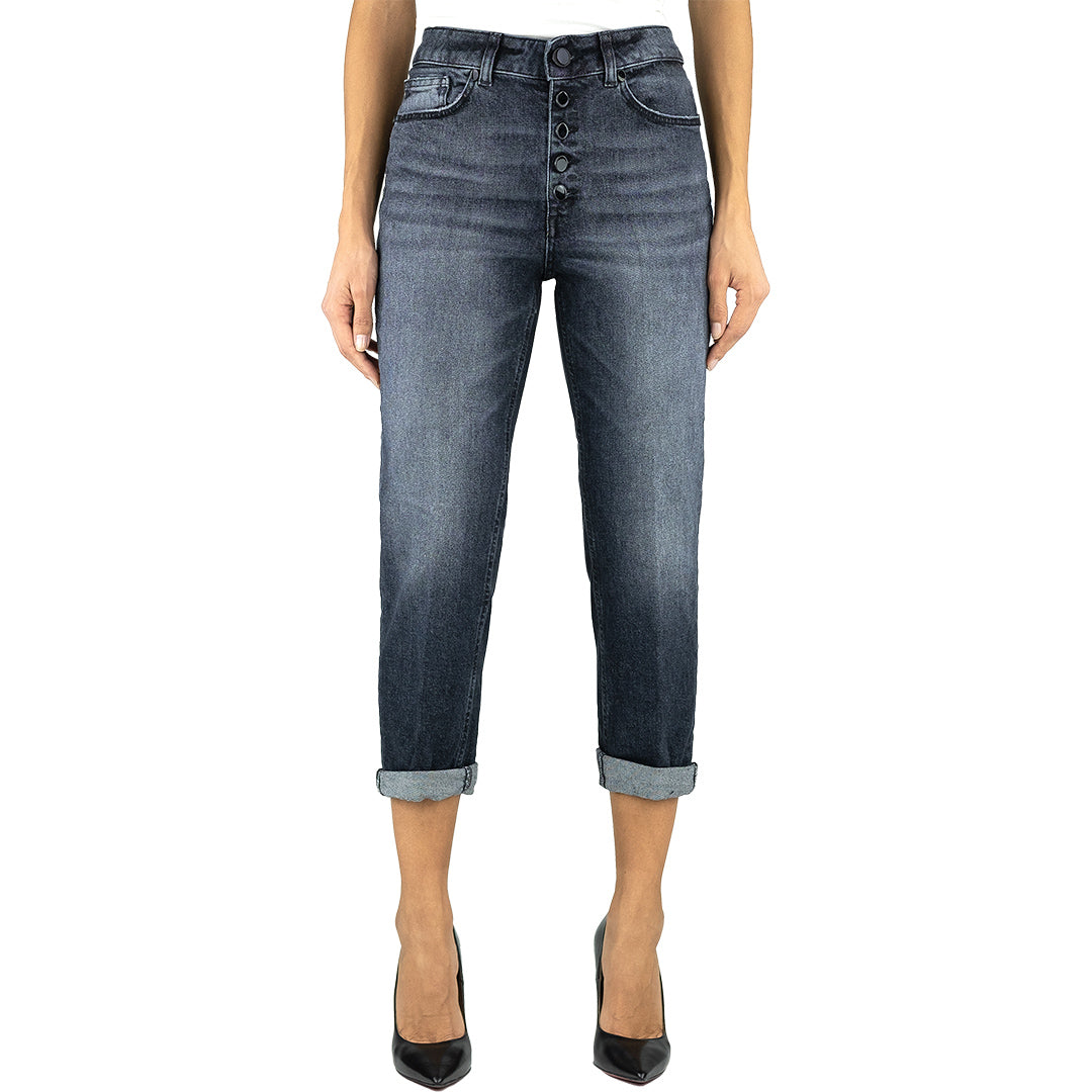 Jeans DONDUP Koons Gioiello DP268B Nero Lavato