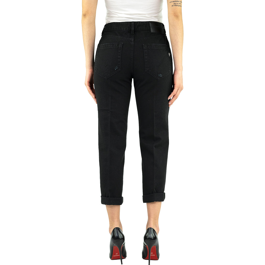 Jeans DONDUP Koons Gioiello DP268B Nero Strappato