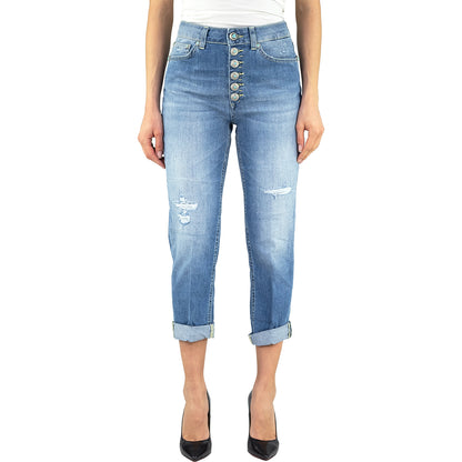Jeans DONDUP Koons Gioiello DP268B Rotture Lavaggio Medio Chiaro