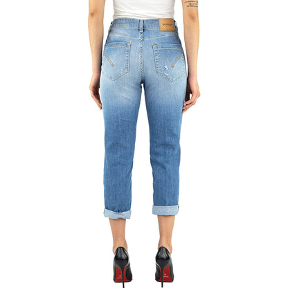 Jeans DONDUP Koons Gioiello DP268B Rotture Lavaggio Medio Chiaro