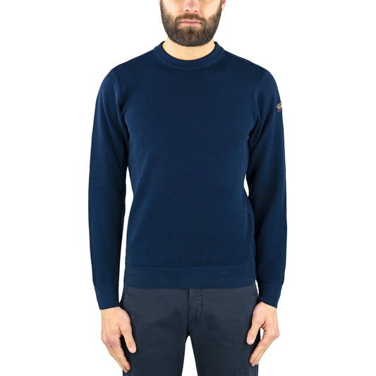 Maglia PAUL & SHARK in Cotone Organico Blu