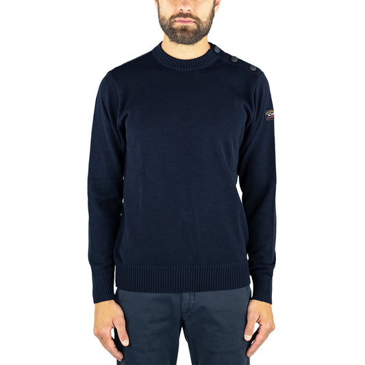 Maglia PAUL & SHARK in Lana Bretagne Blu