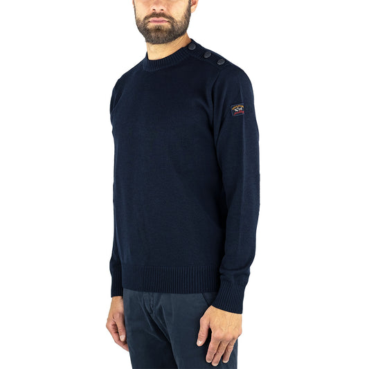 Maglia PAUL & SHARK in Lana Bretagne Blu