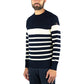 Maglia PAUL & SHARK in Lana Righe Blu Bianco