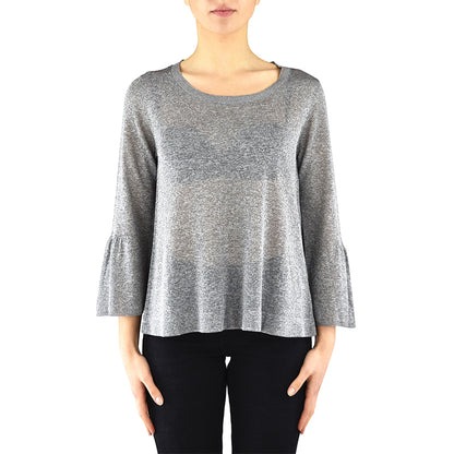 Maglia KANGRA in Viscosa Grigio Melange