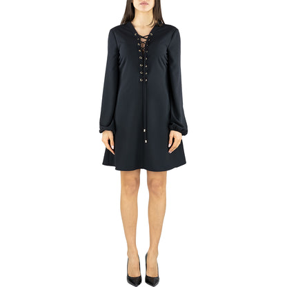 Mini Abito PINKO Affabile con Laccetti Nero