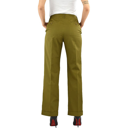 Pantalone ASPESI H107 in Popeline Tabacco