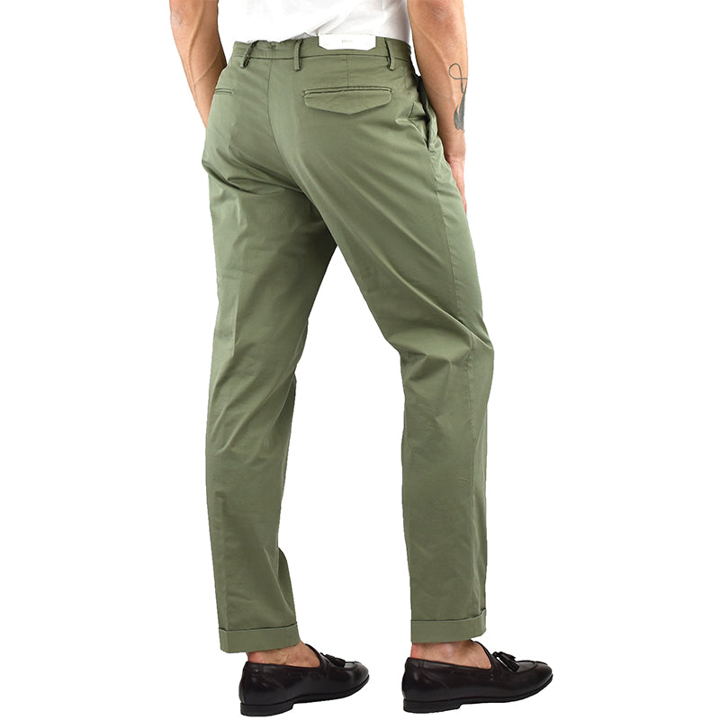 Pantalone BRIGLIA BG21 in Cotone Verde