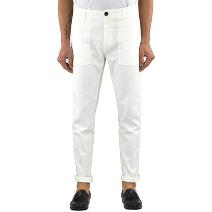 Pantalone DEPARTMENT 5 Prince Fatique Bianco Latte