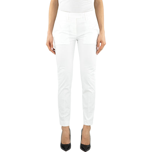 Pantalone DONDUP Perfect DP066 in Cotone Bianco