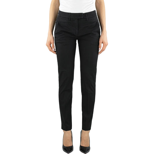 Pantalone DONDUP Perfect DP066 in Cotone Nero