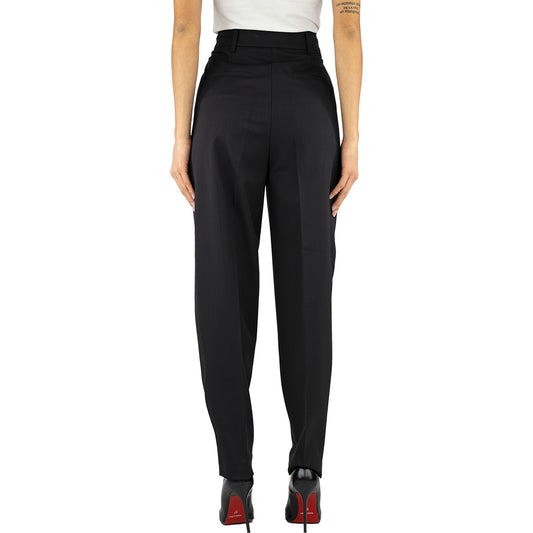 Pantalone PINKO Pietra Carrot Stretch Nero
