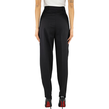 Pantalone PINKO Pietra Carrot Stretch Nero