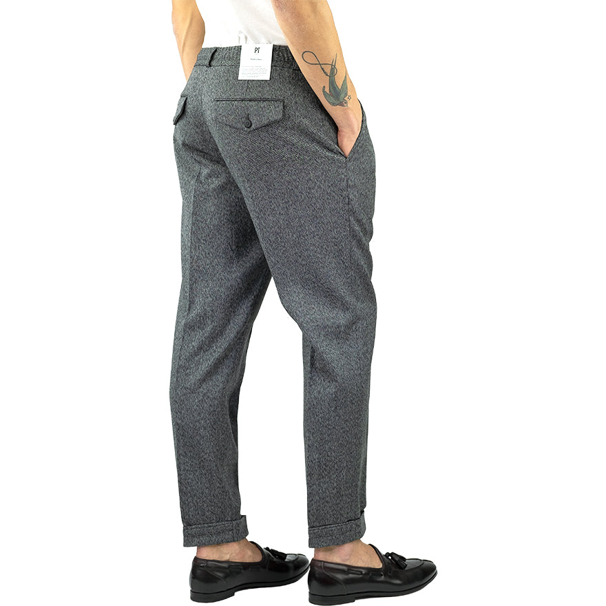 Pantalone PT Torino ReWorked The Rebel Grigio Melange