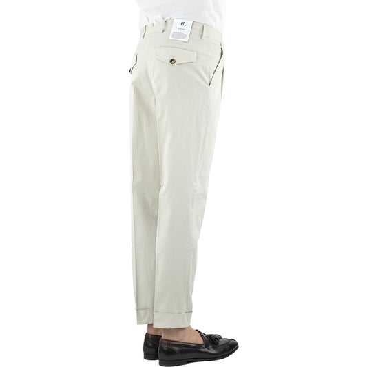 Pantalone PT Torino ReWorked The Reporter Gesso