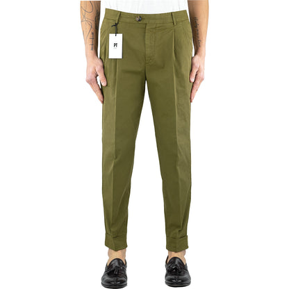 Pantalone PT Torino ReWorked The Reporter Verde Militare
