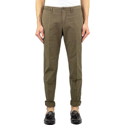 Pantalone PT Torino Worn Out in Cotone Lavato Fango