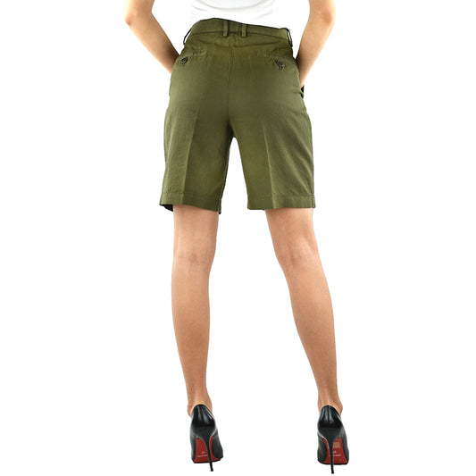 Pantalone Corto ASPESI H202 Verde Militare