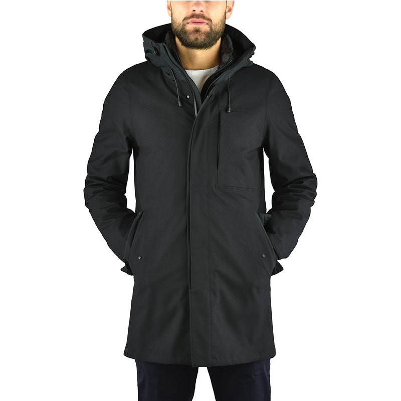 Parka PEOPLE OF SHIBUYA Sugoi PW1038 Nero 