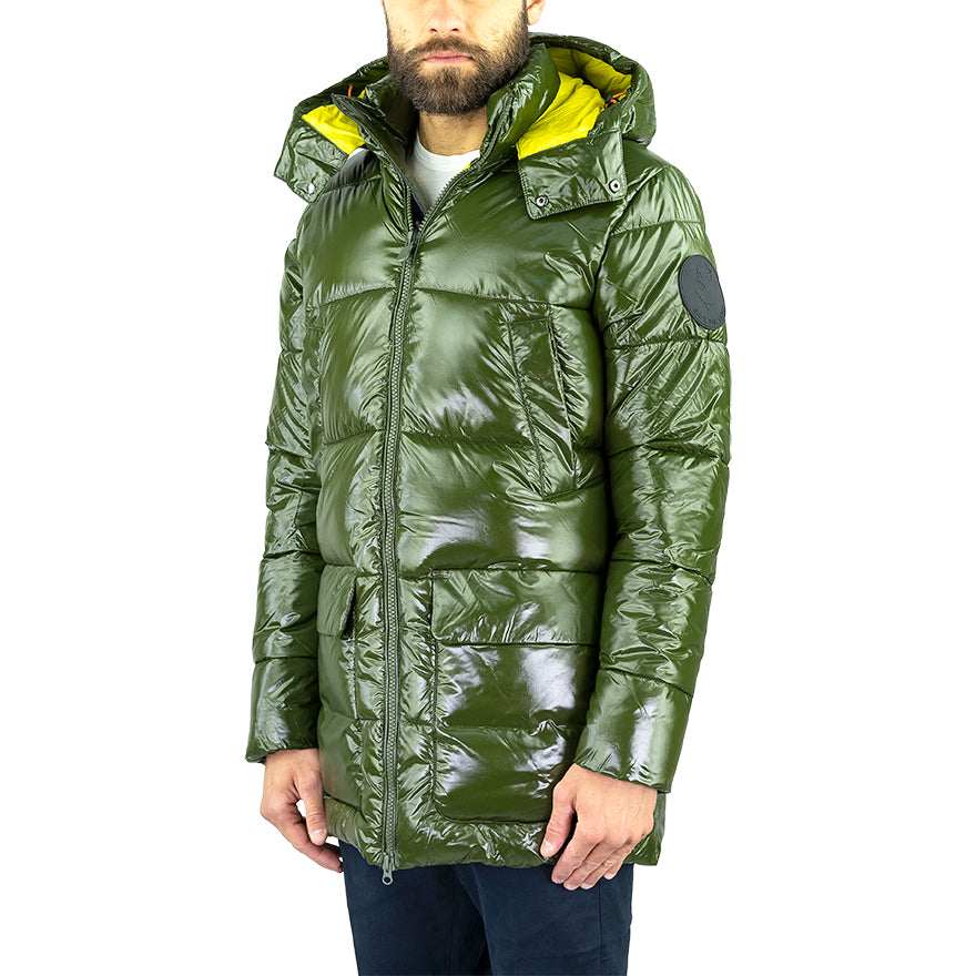 Piumino SAVE THE DUCK Christian D40292M Luck13 Verde Militare