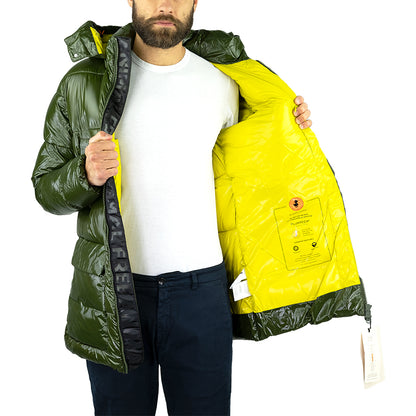 Piumino SAVE THE DUCK Christian D40292M Luck13 Verde Militare