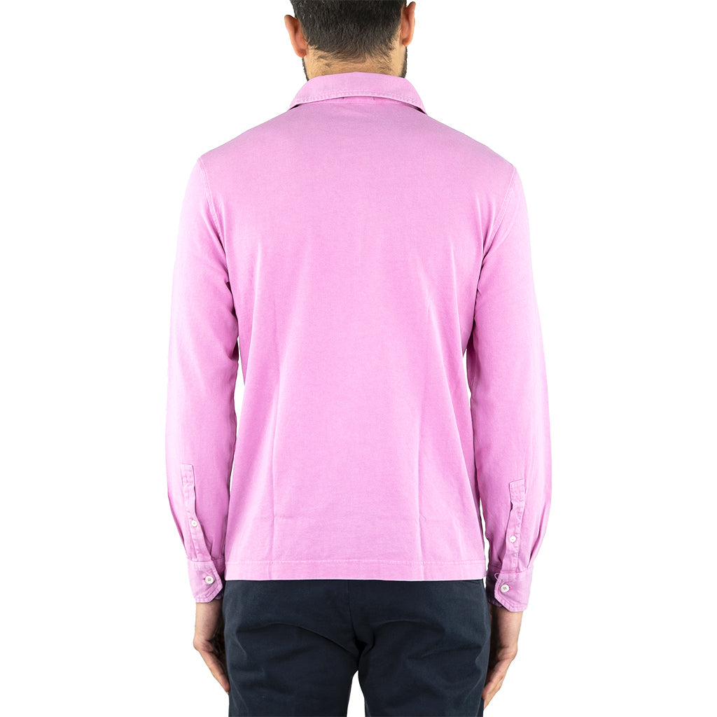 Polo DRUMOHR Manica Lunga Rosa Bubble