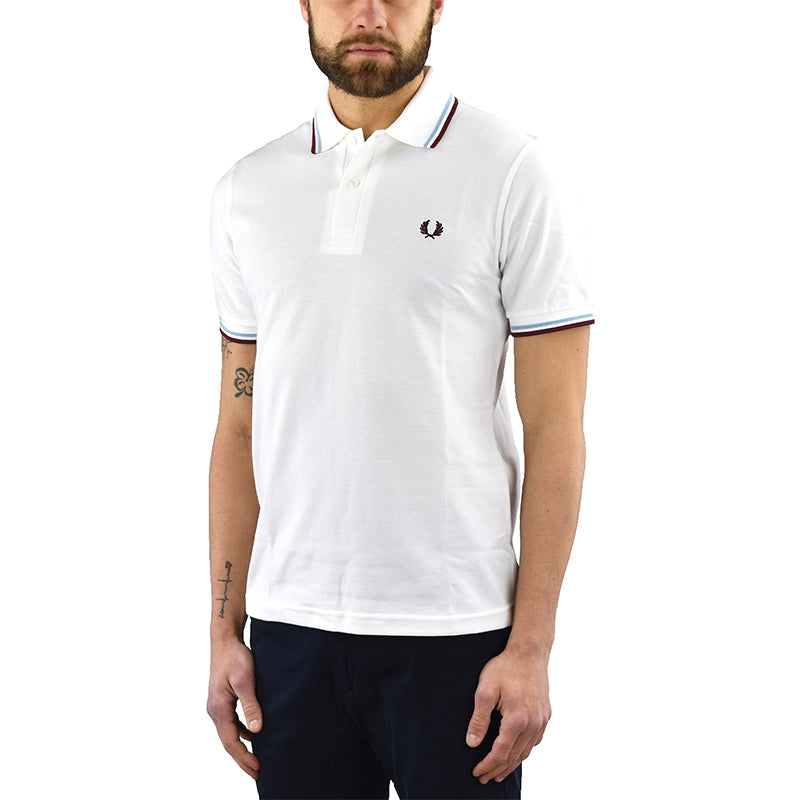 Fred perry bianca top