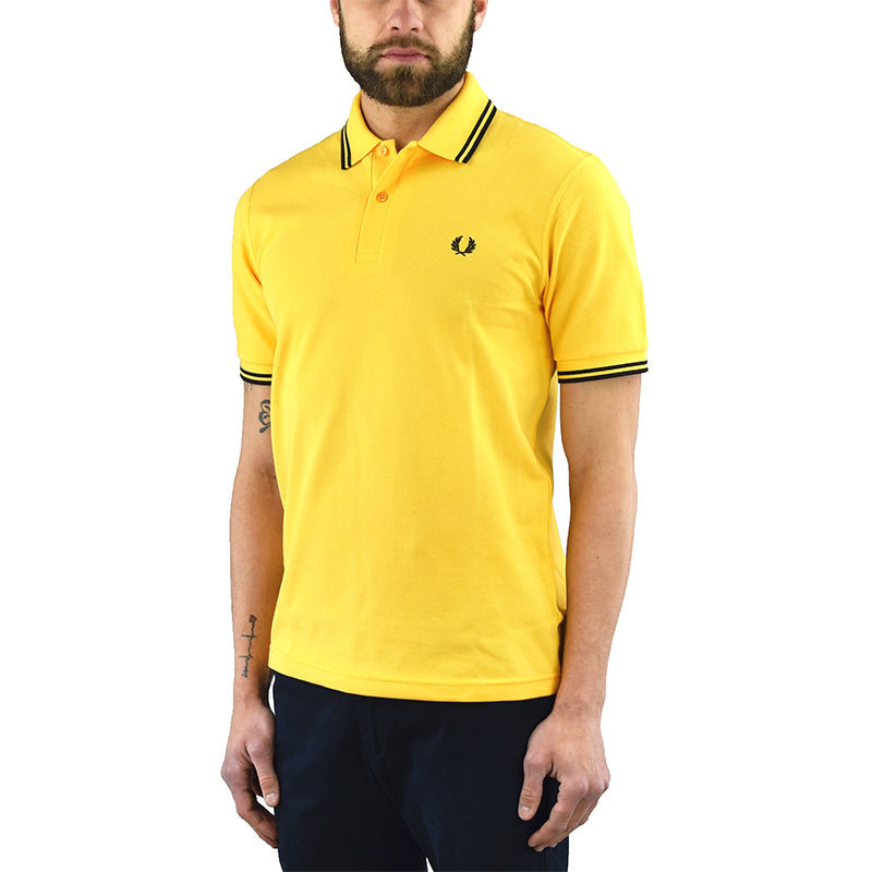 Polo FRED PERRY M12 Gialla