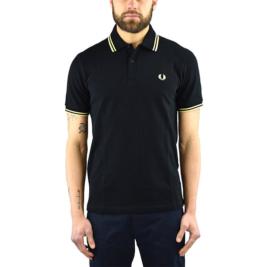 Polo FRED PERRY M12 Nera