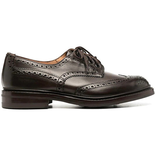 Scarpa TRICKER'S Bourton Country Shoe in Pelle Testa di Moro