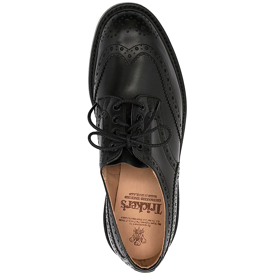 Scarpe TRICKER'S Bourton Country Shoe in Pelle Nera