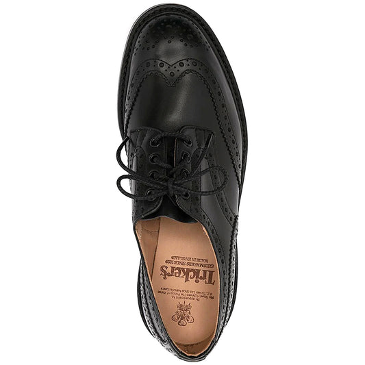 Scarpe TRICKER'S Bourton Country Shoe in Pelle Nera