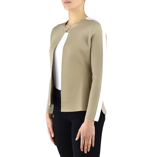 Maglia Aperta KANGRA in Viscosa Beige