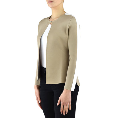Maglia Aperta KANGRA in Viscosa Beige