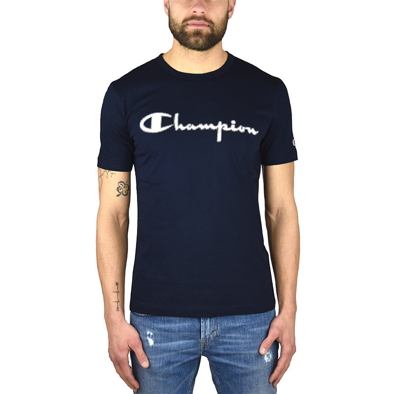 T-Shirt CHAMPION x PAOLO PECORA Blu